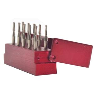 LK-P23 Tungsten Carbide Burs Kit with Burs Holder