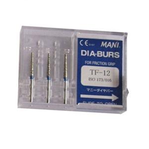P12-1 Mani Dental Acrylic Burs FG 3pcs/box